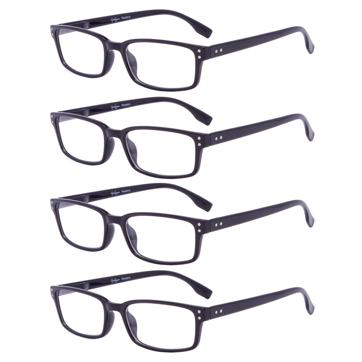 Classical Reading Glasses 4 Pack For Women Men 7555