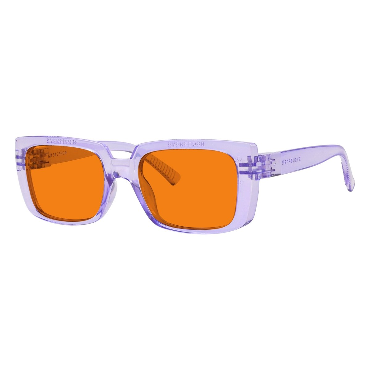 100% Blue Blocking Orange Glasses for Sleep Metalless Screwless NR9107 - B98eyekeeper.com