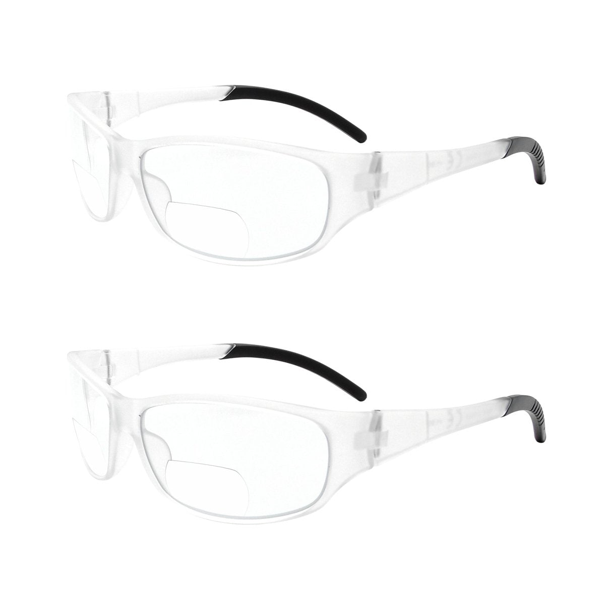 2 Pack Safety Sport Bifocal Wrapped Reading Glasses S080eyekeeper.com