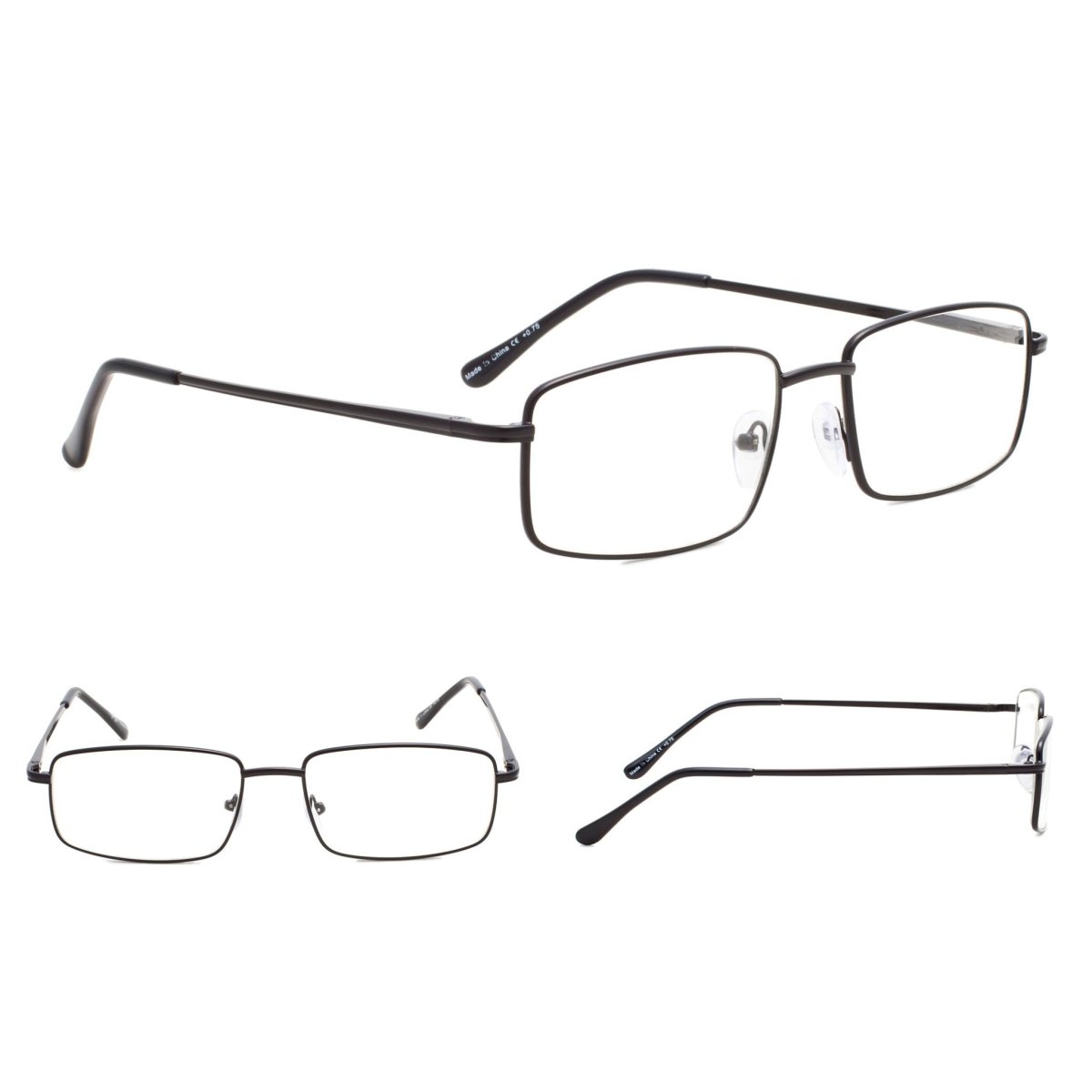 3 Pack Classic Metal Frame Reading Glasses R15023eyekeeper.com