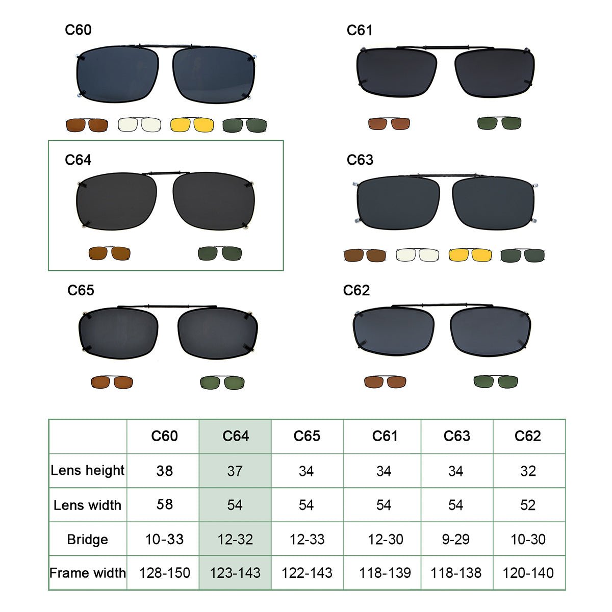 Kid size clip on sunglasses online