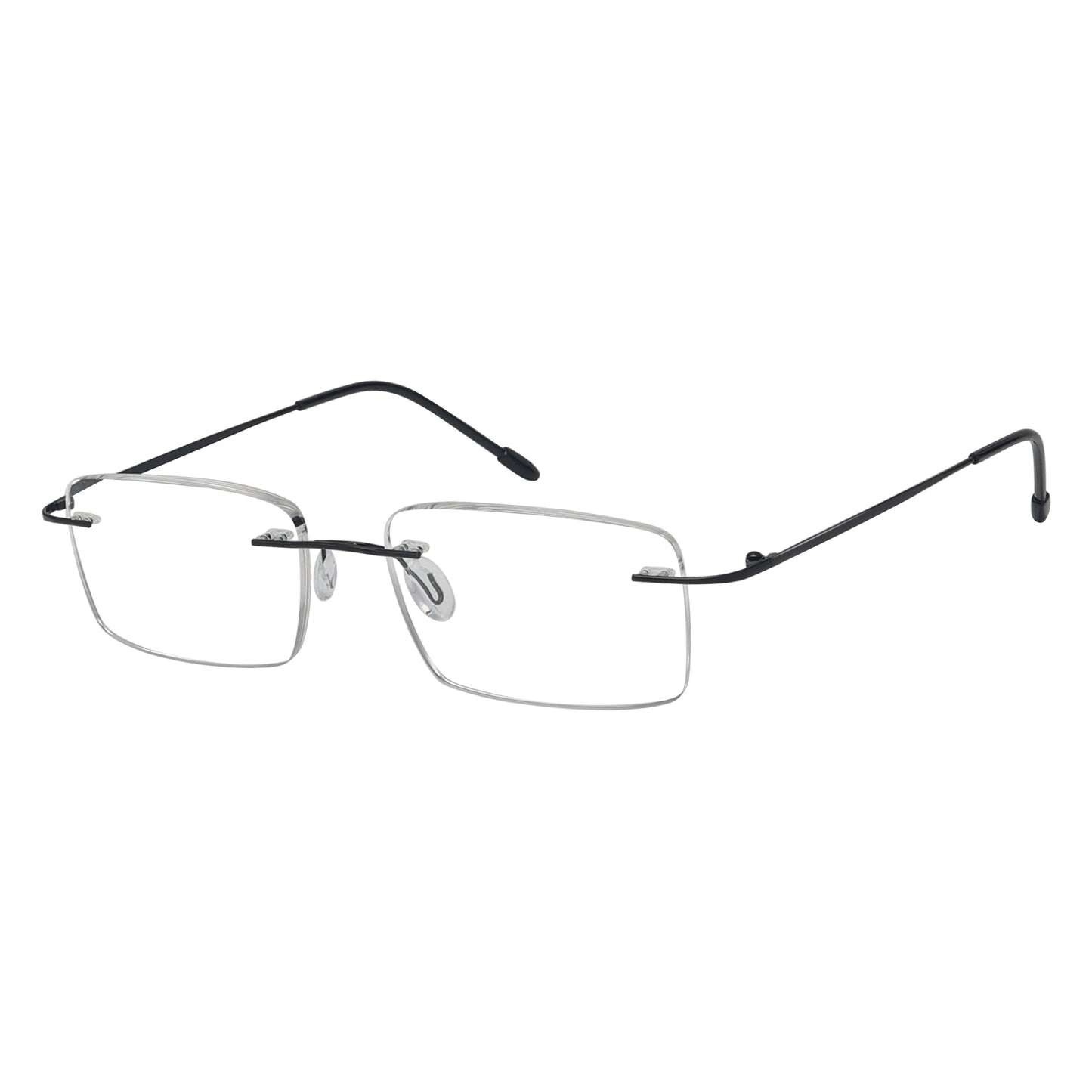 Rimless Spectacle Rectangle Reading Glasses RWK9904