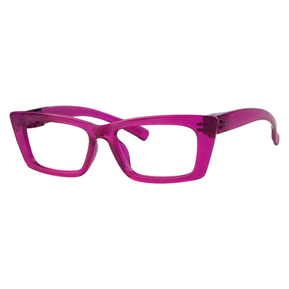 Cat - eye 30% Blue Light Blocking Metalless Screwless Eyeglasses R2501 - B15eyekeeper.com