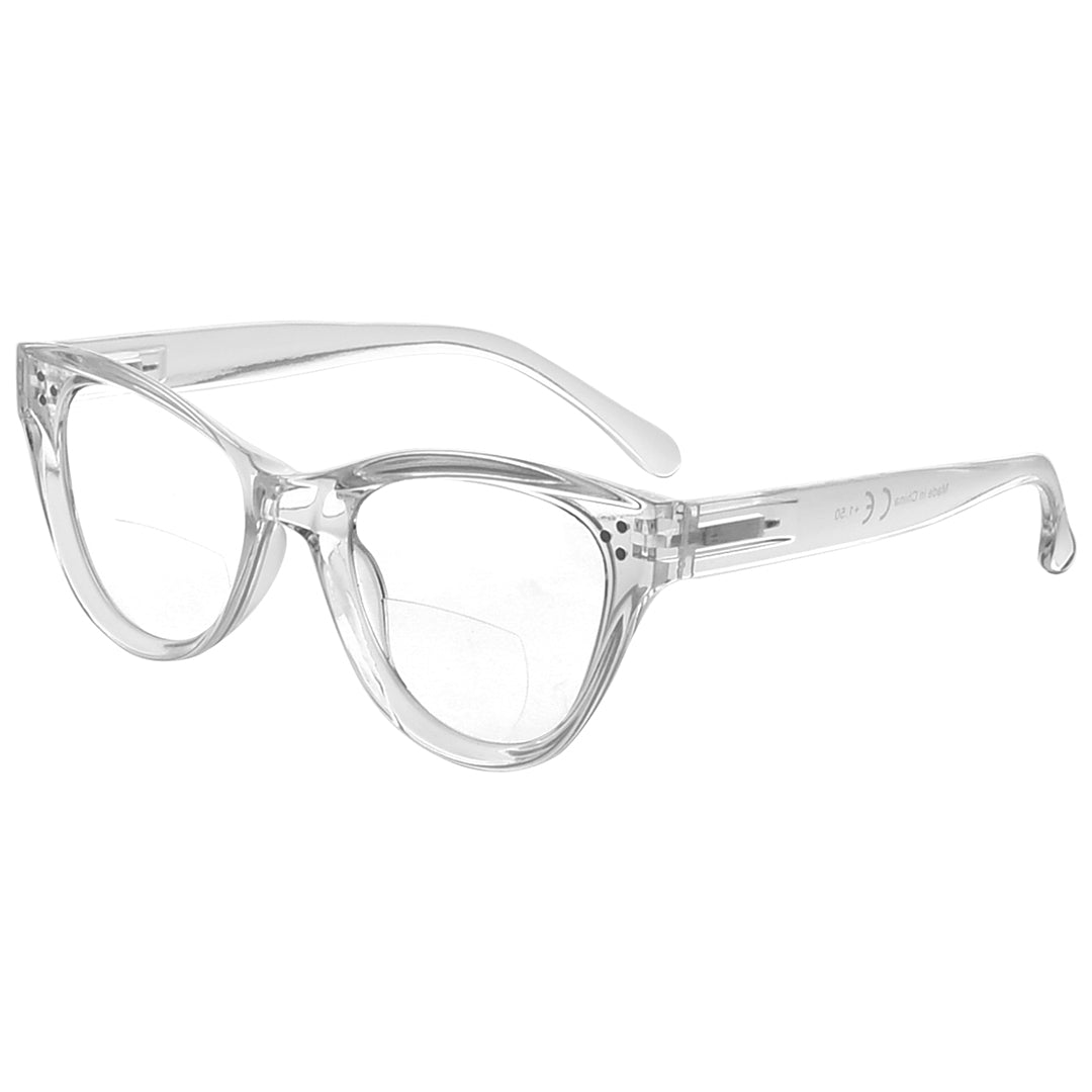 Cat - eye Bifocal Reading Glasses Thicker Frame Readers BR9108eyekeeper.com