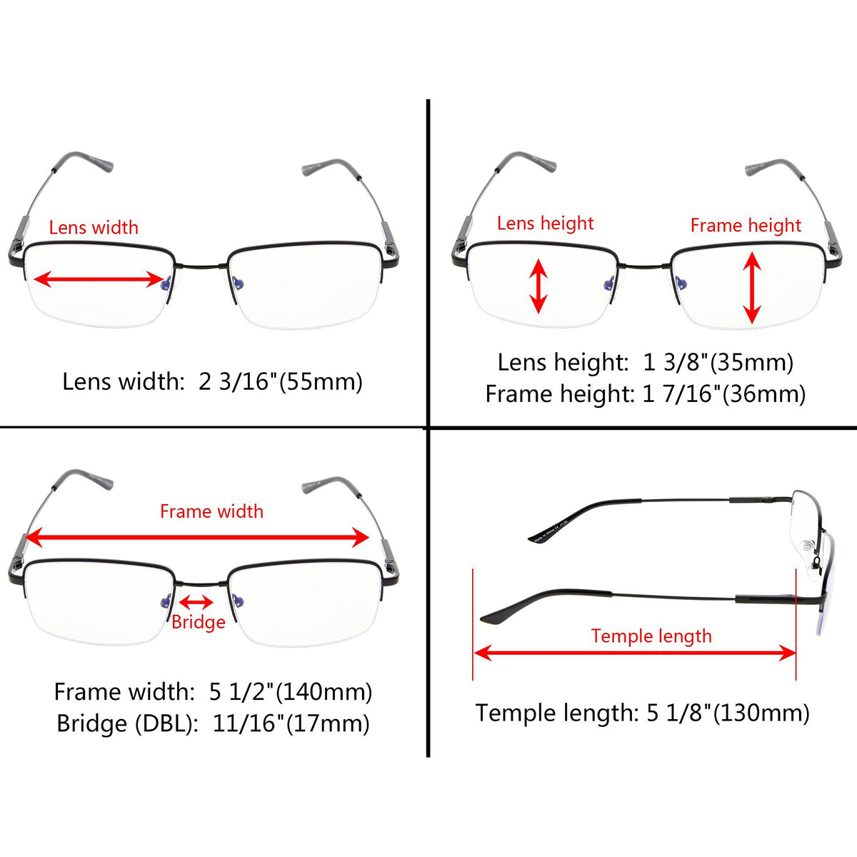 Progressive Multifocus Readers Dimension