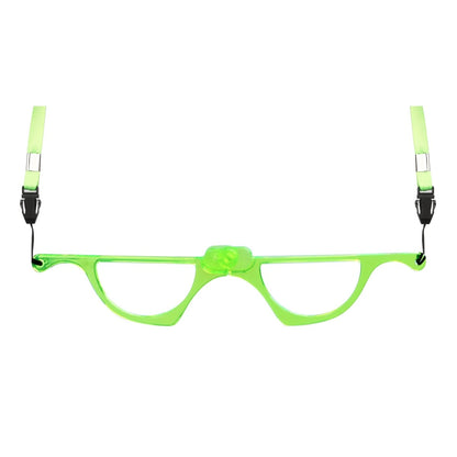 Handhold Magnifier Folding Reading Glasses Metalless Screwless Readers with Neck Strap NR153eyekeeper.com