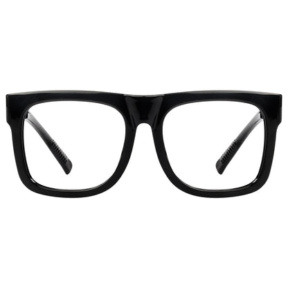 Large Frame 30% Blue Light Blocking Metalless Screwless Glasses R2316 - B15eyekeeper.com