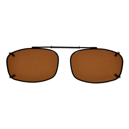 Metal Frame Polarized Lens Clip on Sunglasses C65(54MMx34MM)