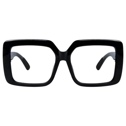 Oversized 30% Blue Light Blocking Glasses Metalless Screwless Glasses R2311 - B15eyekeeper.com