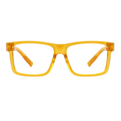 Oversized 30% Blue Light Blocking Metalless Eyeglasses R2508 - B15eyekeeper.com