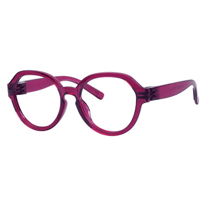 Oversized 30% Blue Light Blocking Metalless Screwless Eyewear R2317 - B15eyekeeper.com