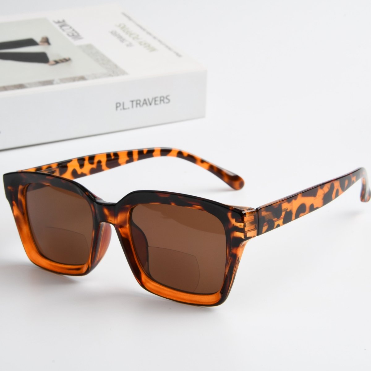 Square Reading Sunglasses Thicker Frame Bifocal Readers SBR9106eyekeeper.com