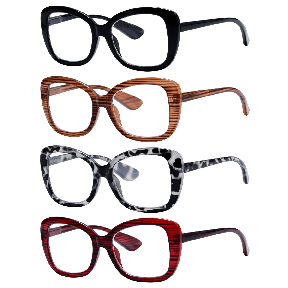 Reading Glasses Elegant Chic Readers 4 Pack Women – eyekeeper.com