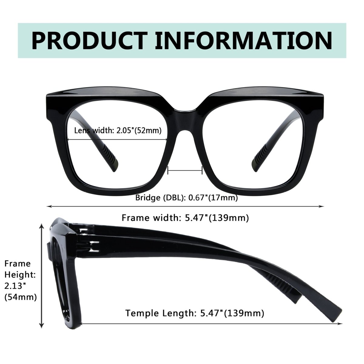 4 Pair Rectangular Spring Hinge Power Reading Reader Glasses For Mens Womens  1-3 - Helia Beer Co