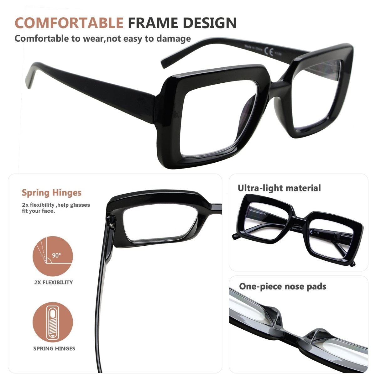 Fashionable Reading Glasses Stylish Readers for Women – eyekeeper.com