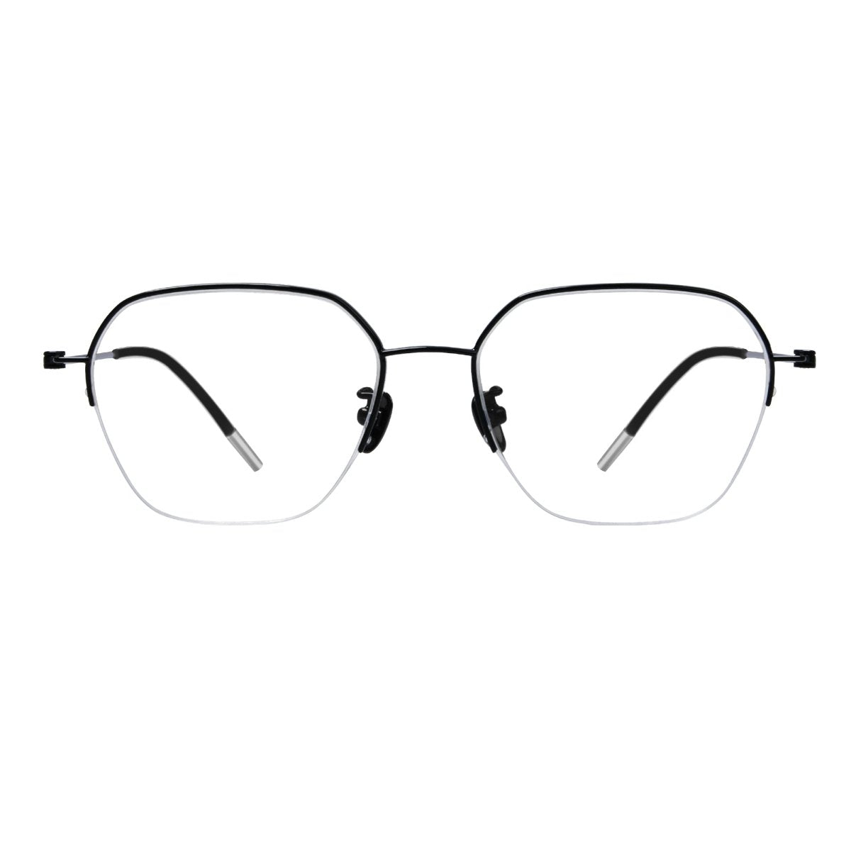 Half-rim Titanium Glasses – eyekeeper.com