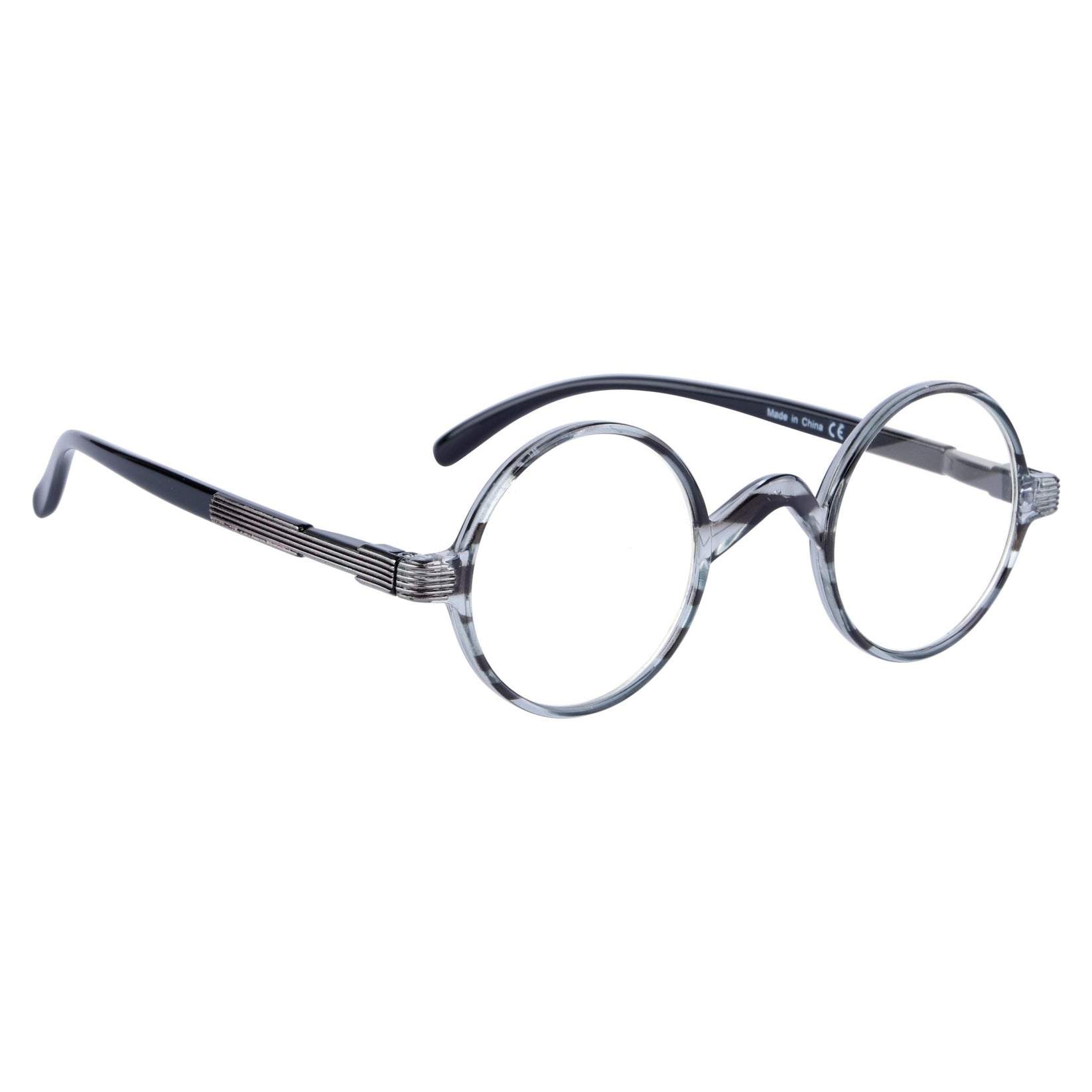 Reading Glasses Vintage Round Specs Professor Readers Women Men 